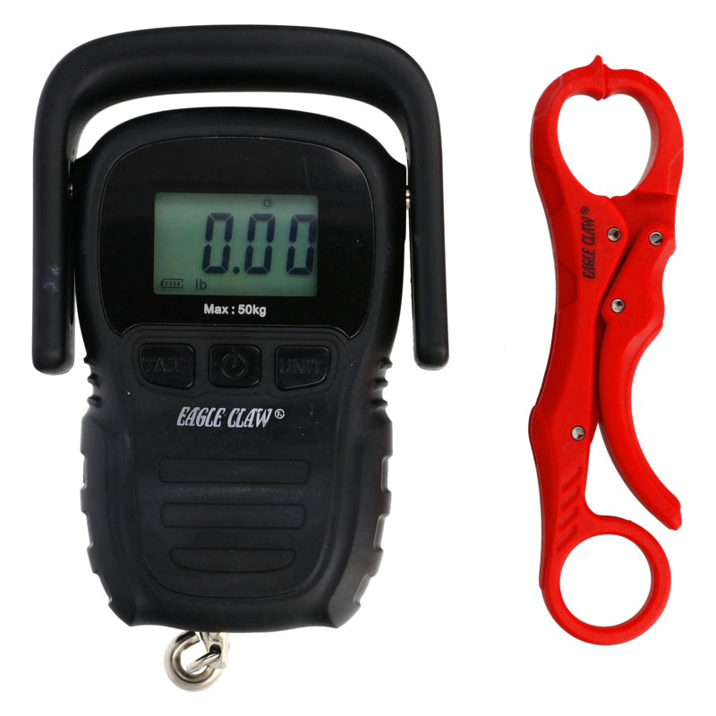Eagle Claw Digital Scale With Fish Grip