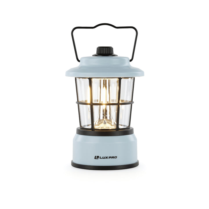 Luxpro 265 Lumen Retro LED Lantern - Blue