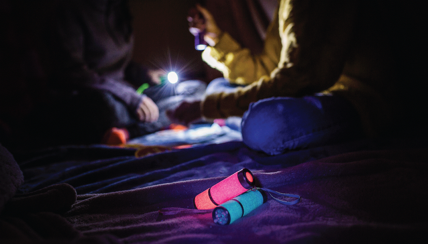 Luxpro Glow-In-The-Dark GELS Flashlight