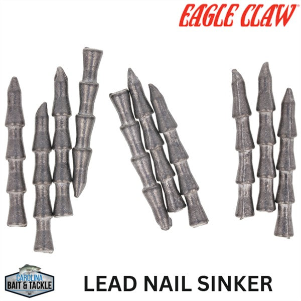 Eagle Claw LAZER LEAD NAIL SINKER