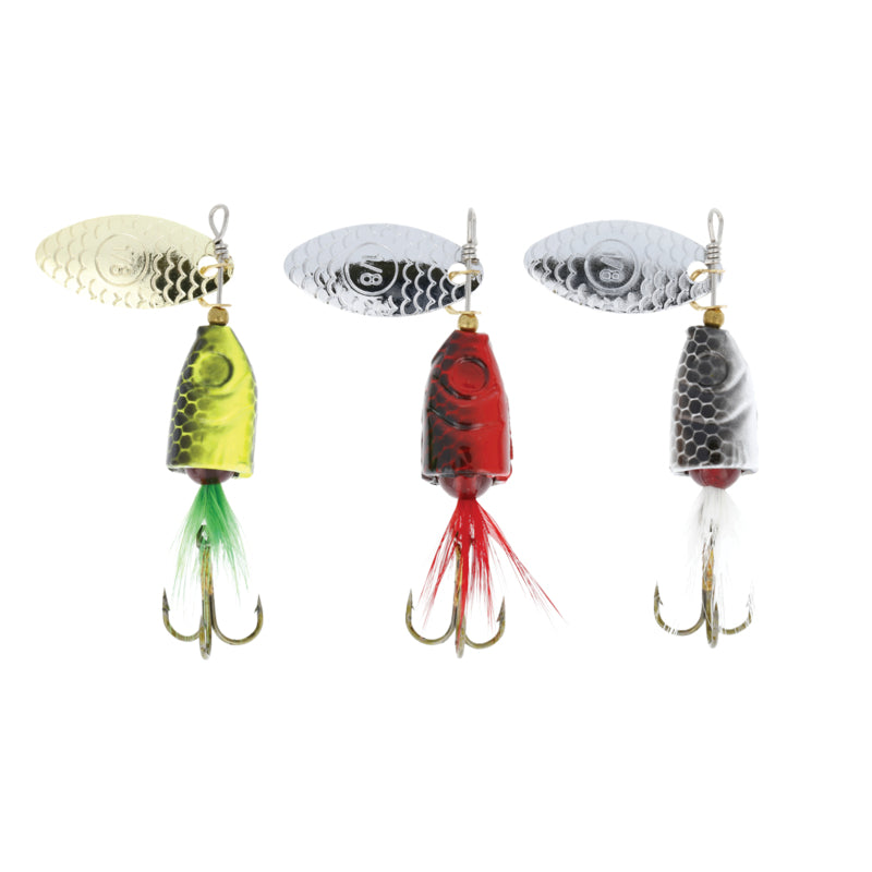 Eagle Claw WILLOW SPINNERS 3PK