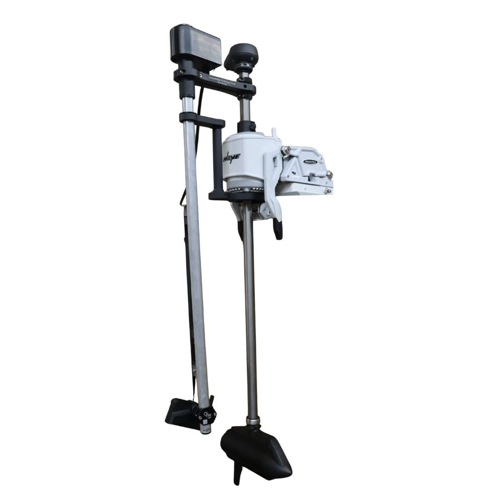 Live Sweep, Motorized Trolling Motor Arm that Sweeps Your LiveScope / Forward-Facing Sonar, Fits Power Pole Move PV