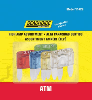 SEACHOICE 5PC HIGH AMP ATM FUSES