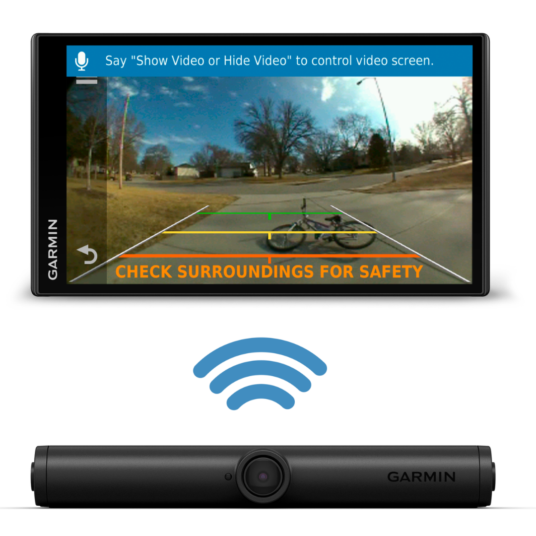 Garmin BC 40 Wireless Backup Camera with License Plate Mount