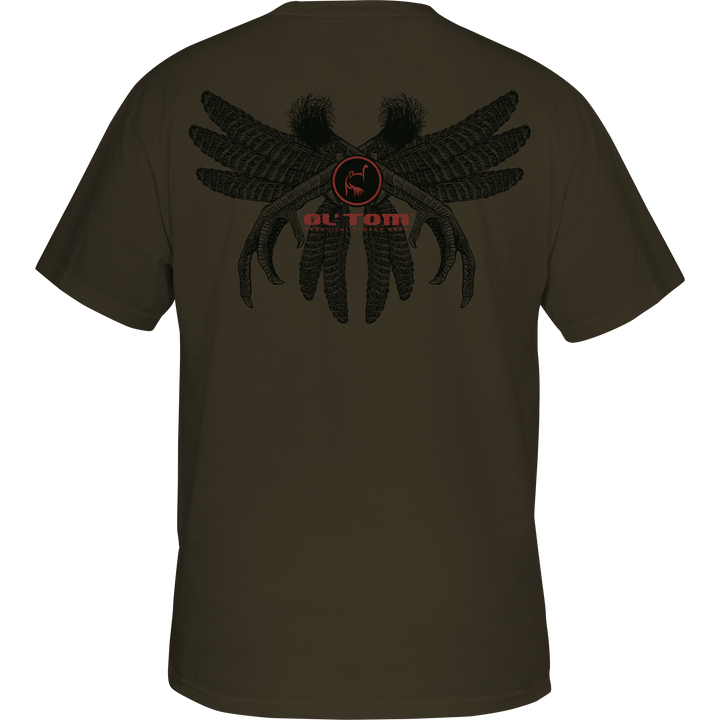 Drake Spur and Feather T-Shirt Green