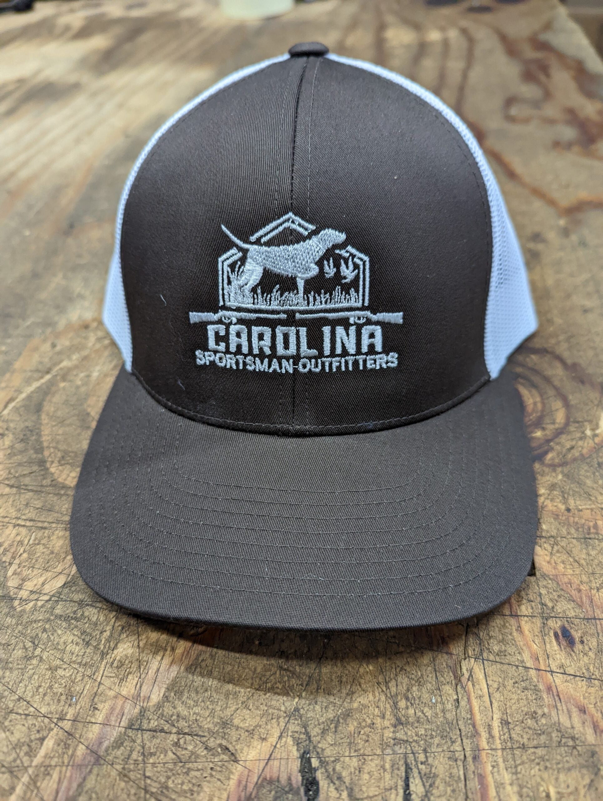 Brown/White/Brown 104C HAT