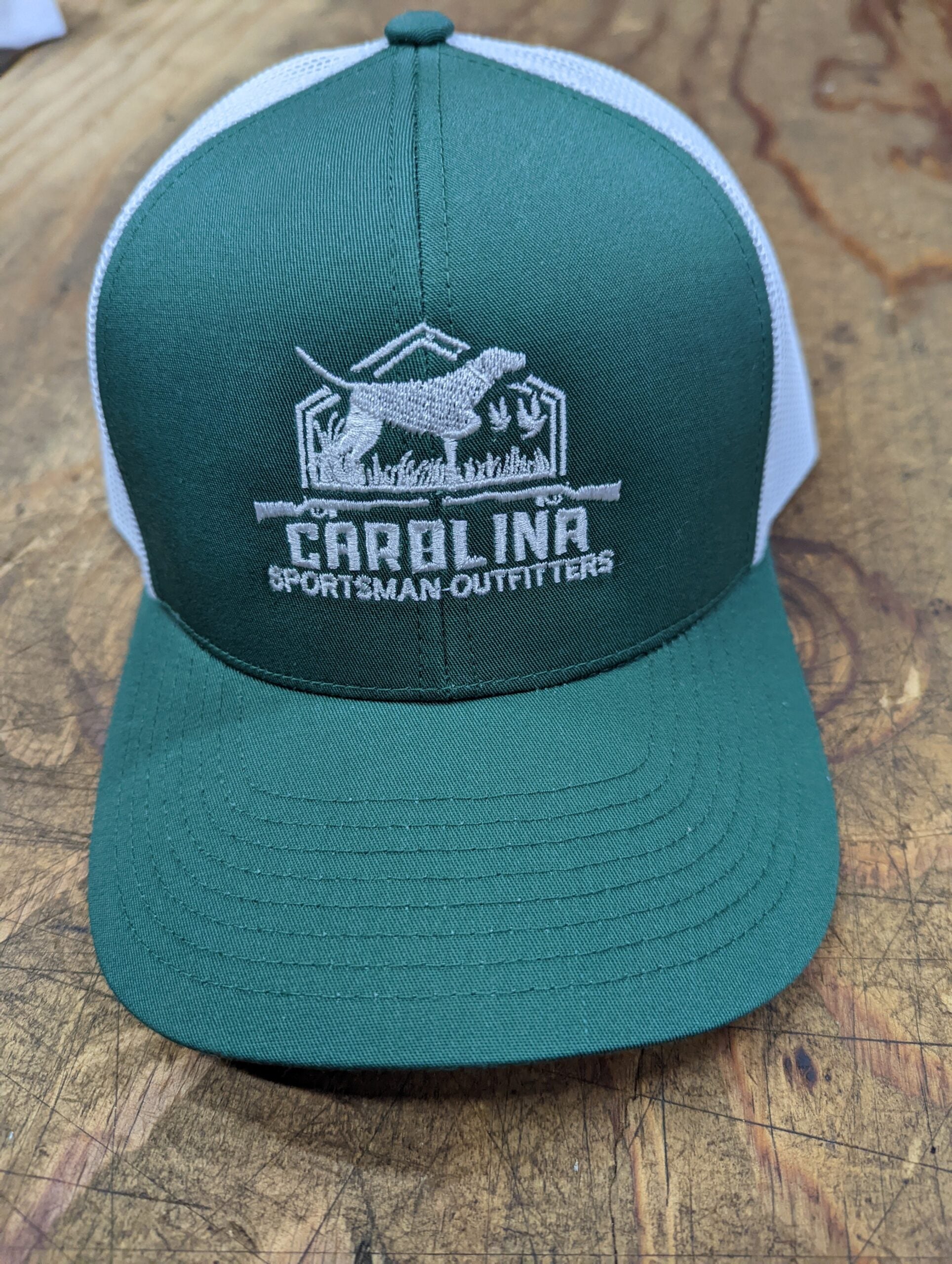 Dark Green/White/Dark Green 104C HAT