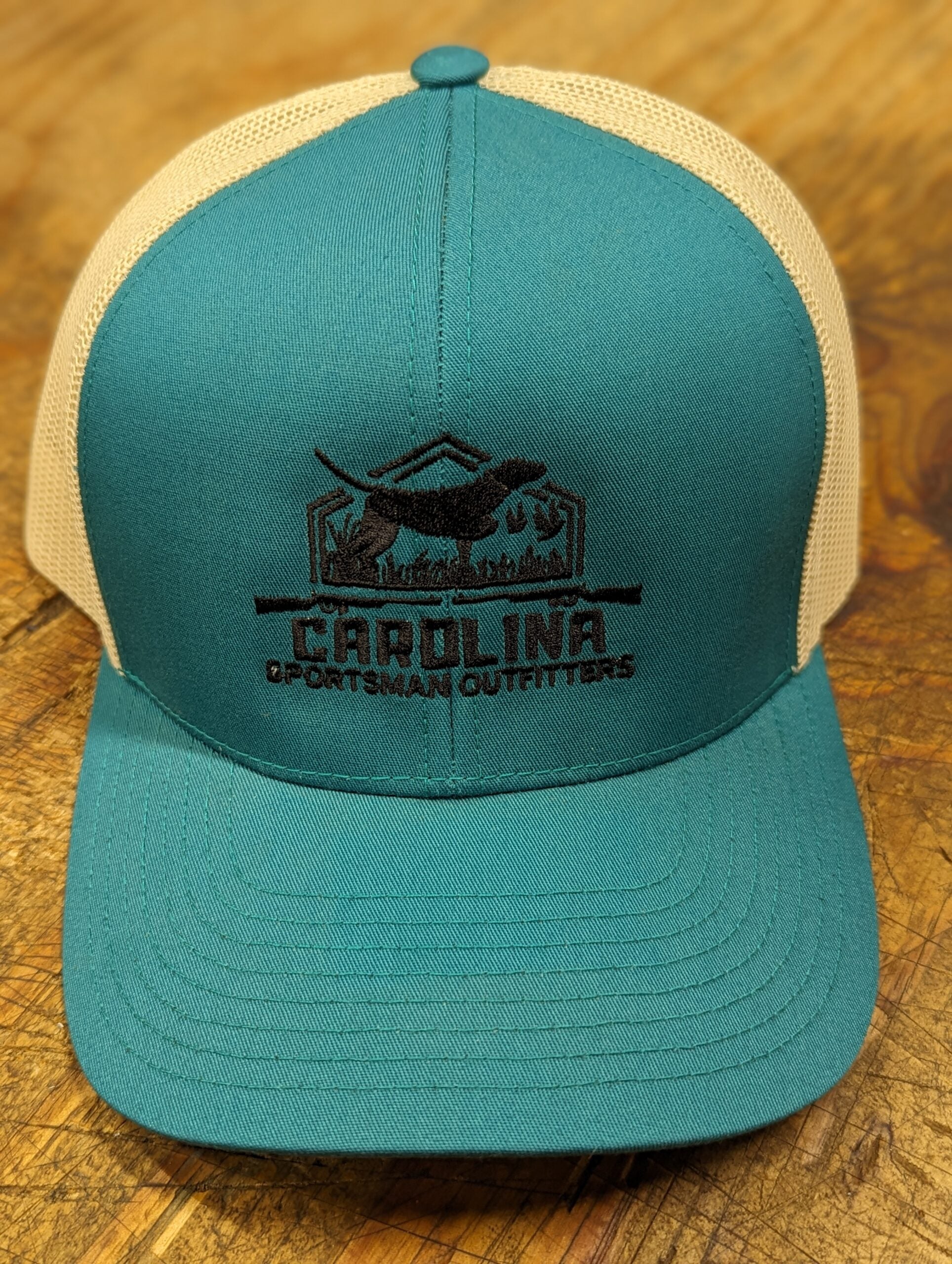 Teal/Beige/Teal 104C HAT