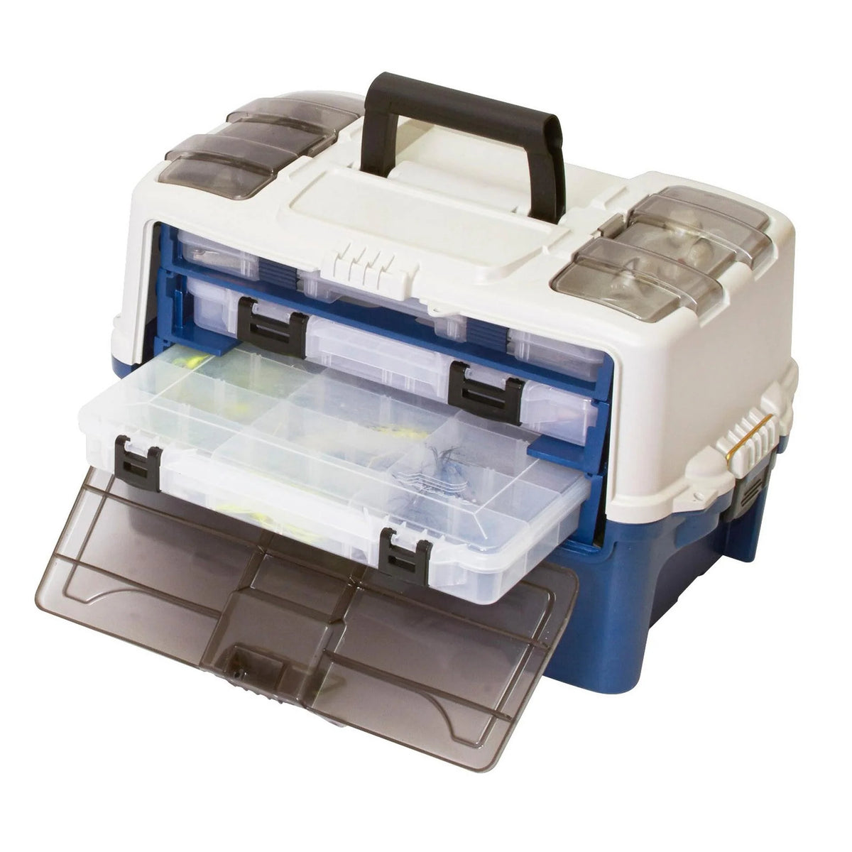 Plano Hybrid Hip Stowaway Tackle Box Navy/Sandstone 3700
