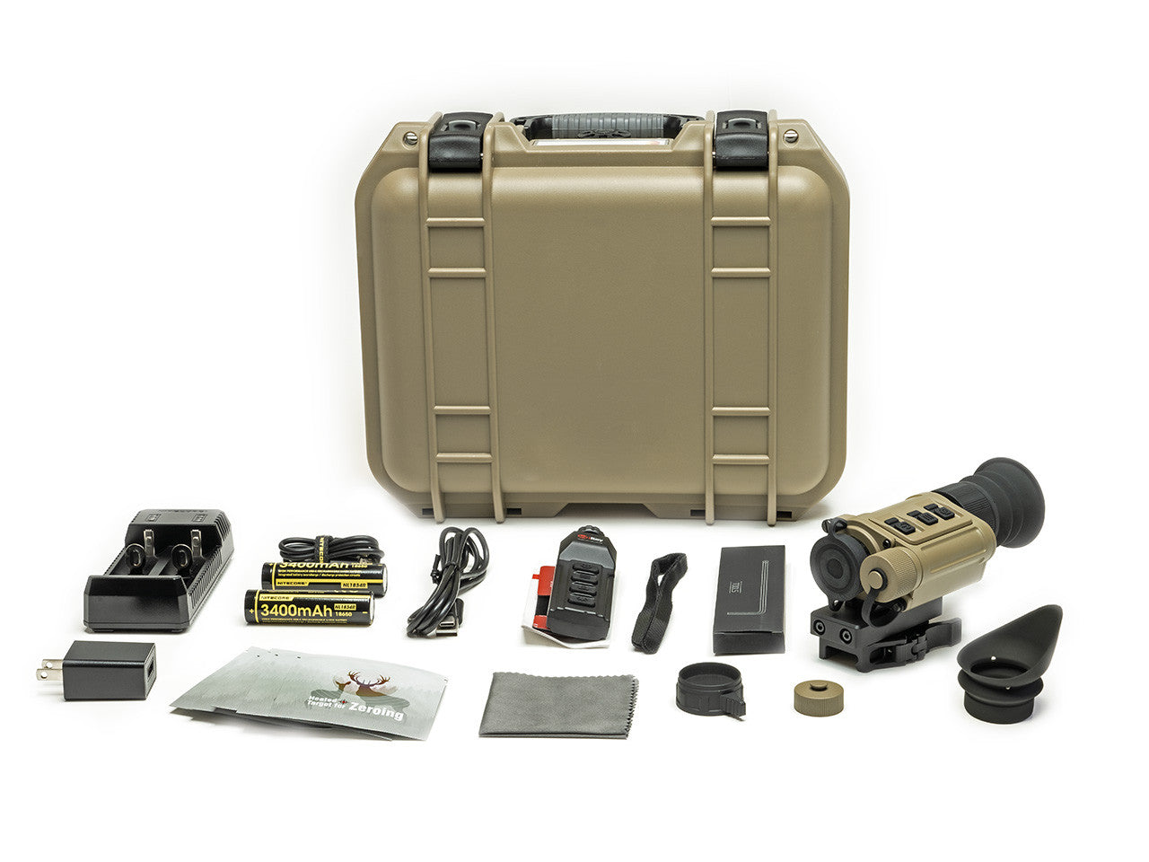 IRAY RH25V2 RICO MICRO V2 640 1X, 25Mm Multifunction Thermal Sight