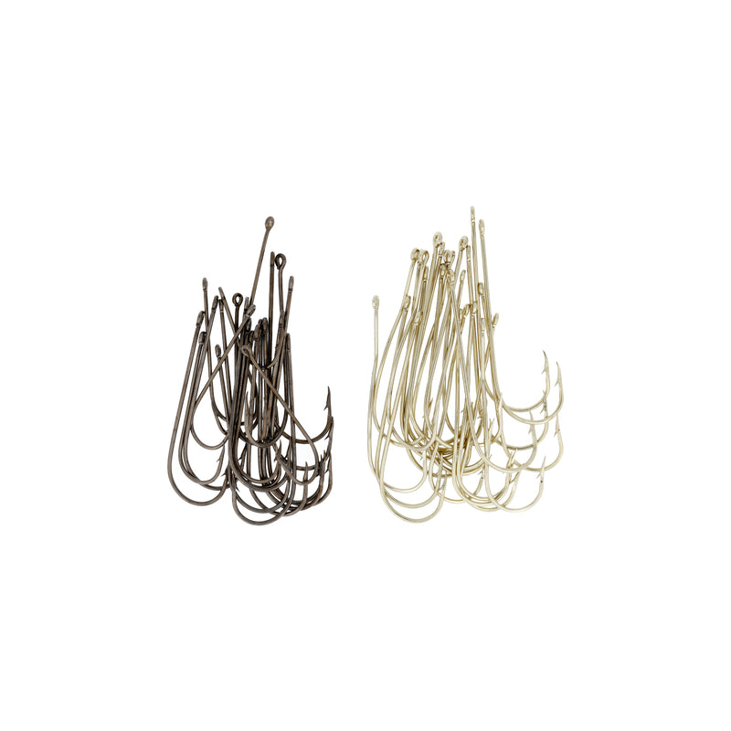 Eagle Claw Hook Assortment Size Platnium Black Bronze 46Pc additional view 2
