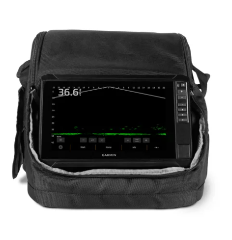 Garmin ECHOMAP UHD2 93sv LiveScope Ice Fishing Bundle with Garmin Navionics+ Maps for U.S. inland