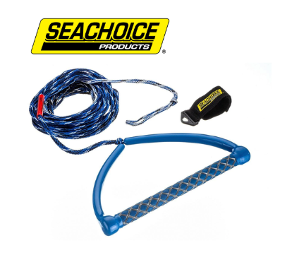 SEACHOICE WAKEBOARD ROPE-65'-3 SECTION