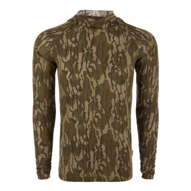Drake Hunter Creek Bamboo Hoodie LS Original Bottomland