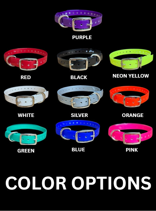 30x1 inch D-Ring Collar / Fits Dogtra & Garmin 1 Inch Collars