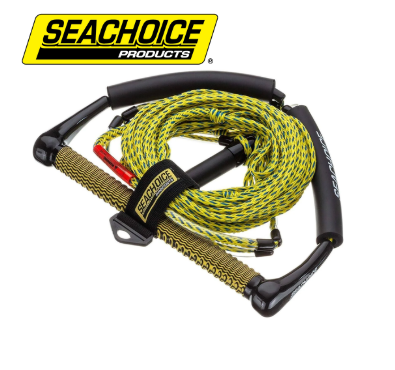 SEACHOICE WAKEBOARD ROPE-70'-4 SECTION