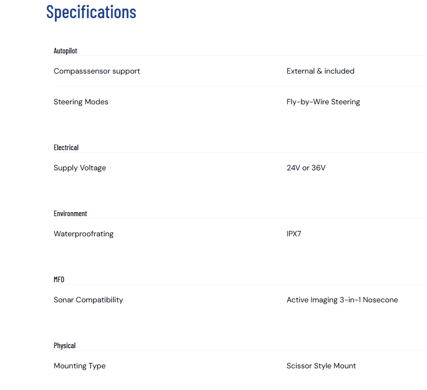 LOWRANCE - Ghost X Trolling Motor