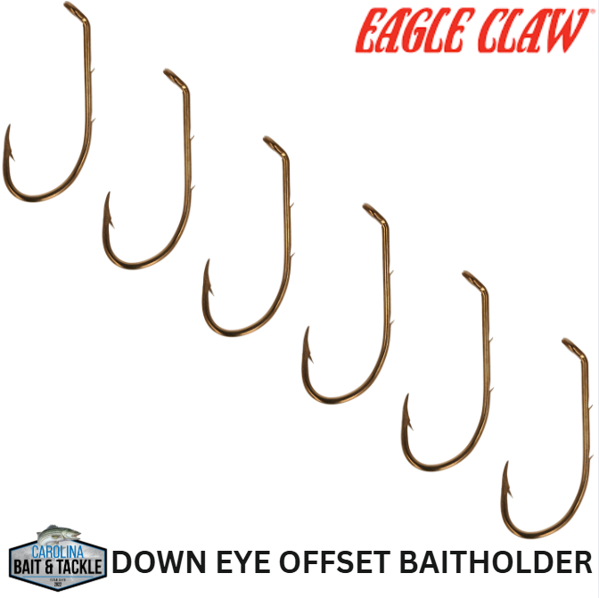 Eagle Claw Down Eye Offset Baitholder