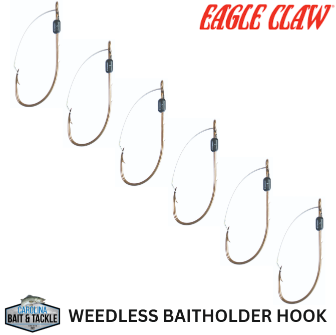 Eagle Claw Weedless Baitholder Hook