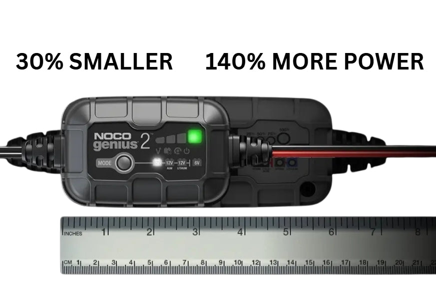 Noco Genius® GENIUS2 Battery Charger And Maintainer, 2 Amp