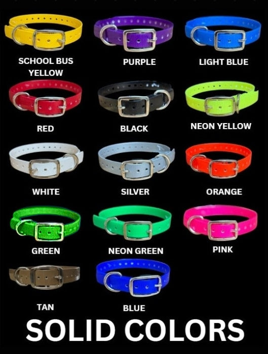 20x1 inch D-Ring Collar / Fits Dogtra & Garmin 1 Inch Collars