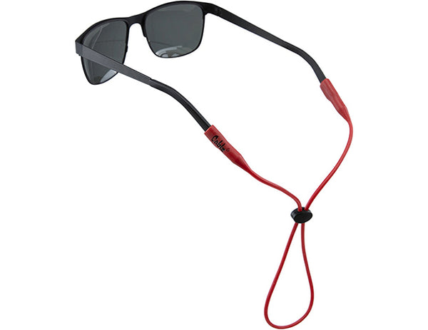 Cablz SiliconeRed Silicone Eyewear Retainer, 16" length, Red