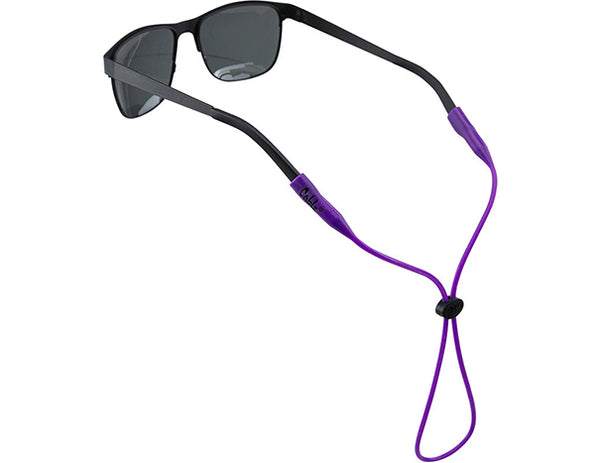 Cablz Silicone Eyewear Retainer, 16" length, Purple