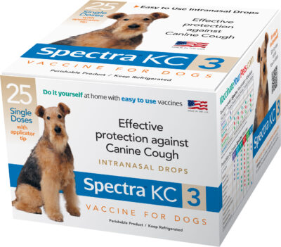 Durvet Canine Spectra KC-3 Kennel Cough Dog Vaccine Single Dose