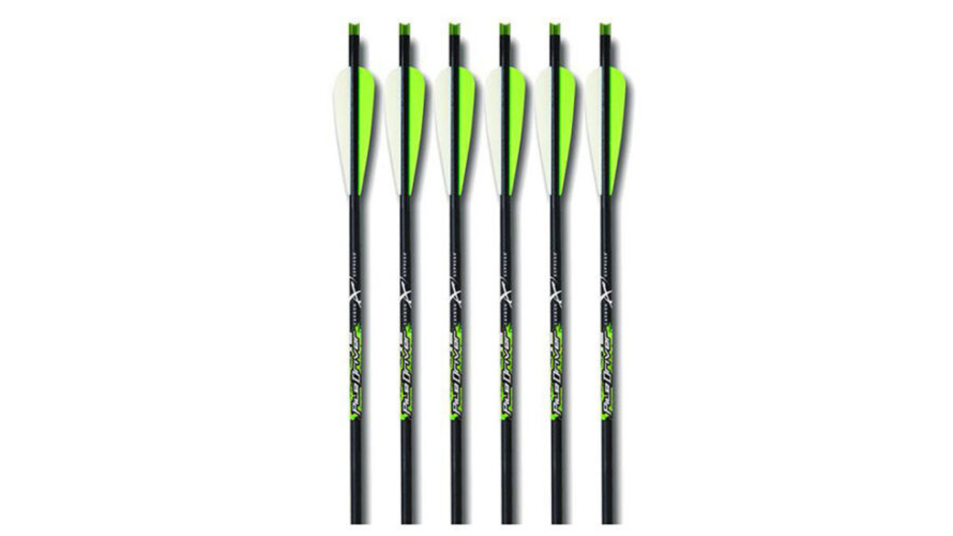 Carbon Express 52141 Piledriver 22" Crossbolt Moon Nock 6Pk