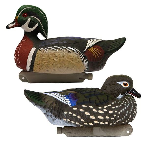 Cupped Waterfowl Wood Duck 6 Pack