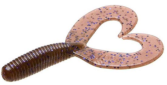 Zoom Fat Albert Twin Tail Grub 3 1/2" 10Pk