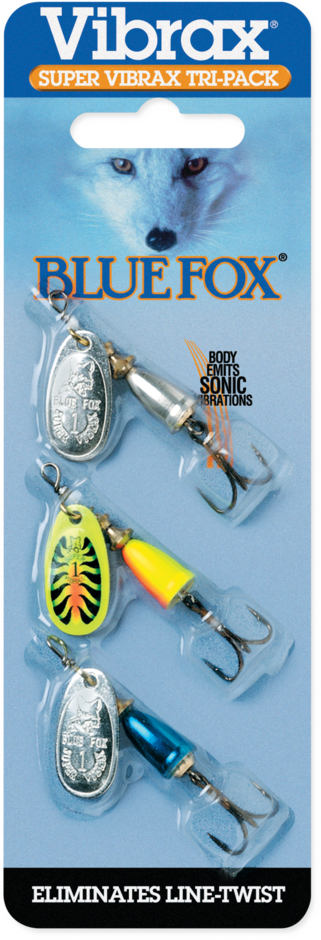 Blue Fox Super Vibrax Tri-Pack 1
