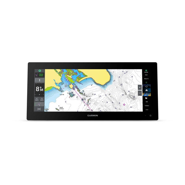 Garmin GPSMAP 1543xsv 15" Ultrawide Chartplotter | 1kW CHIRP + UHD ClearVu + SideVu | U.S. & Canada Maps
