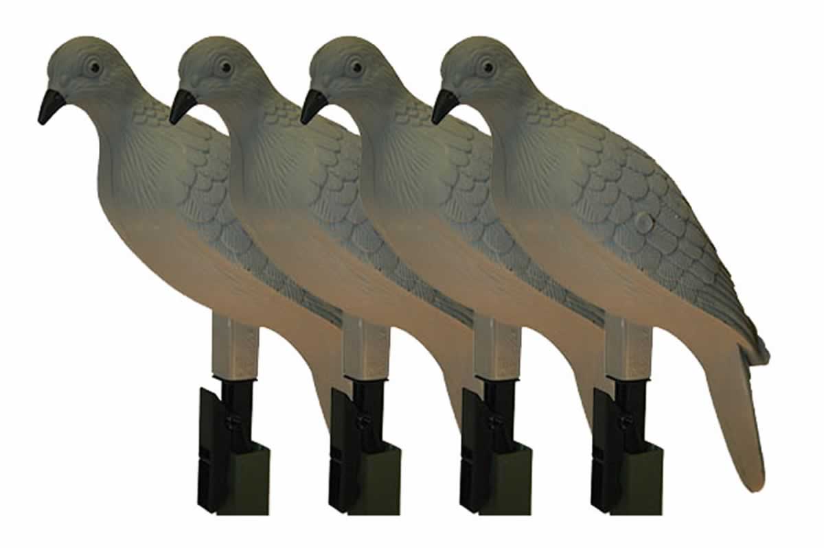 MOJO Clip On Dove Decoys (4-pack)