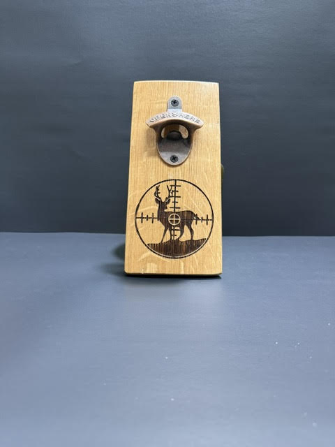Bottle Opener Deer Crosshair