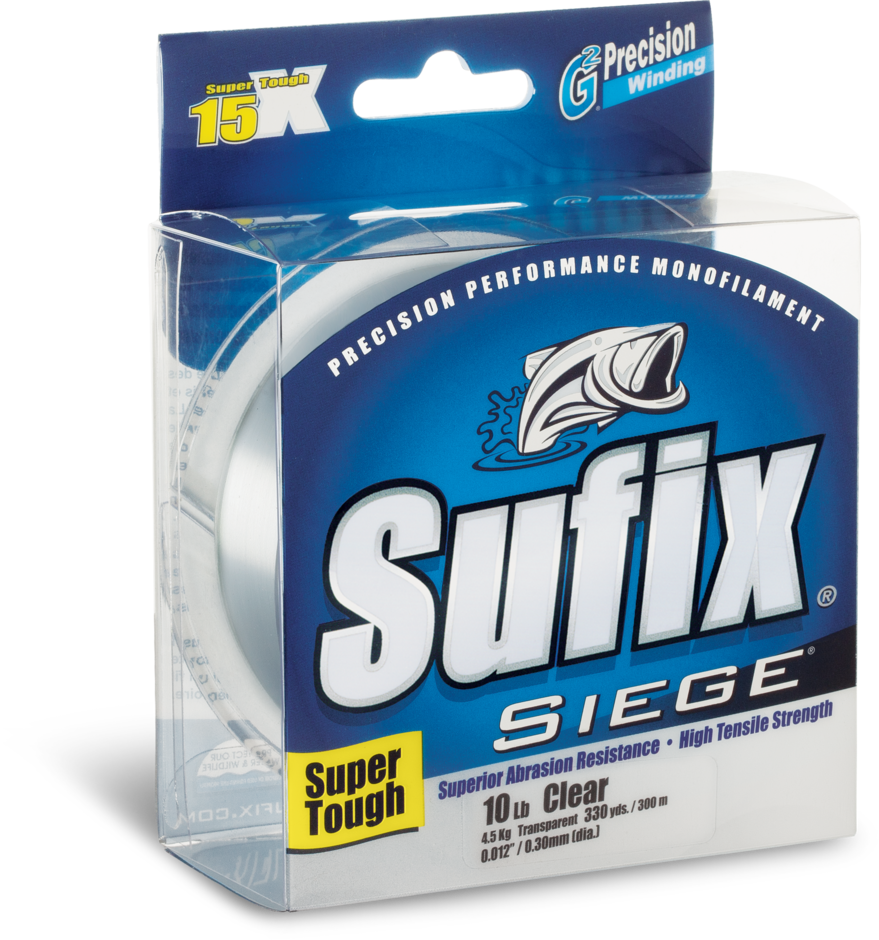 Sufix Siege Monofilament Line Super Tough