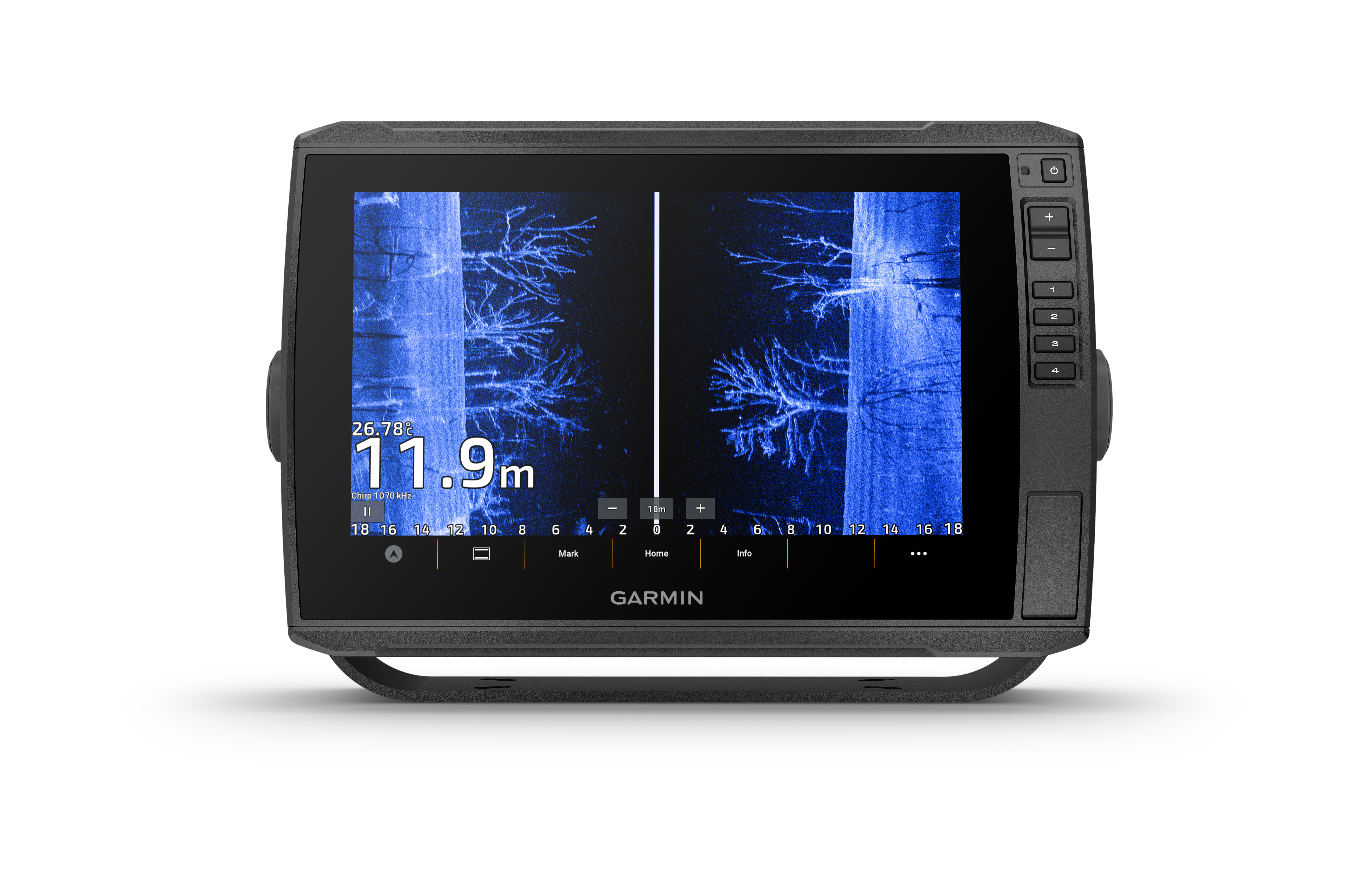 Garmin ECHOMAP™ Ultra 2 10" Chartplotters, 106sv with GT56UHD-TM Transducer; Includes Garmin Navionics+™ U.S. Inland & Coastal Mapping