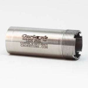Carlson's 12 Gauge Beretta and Benelli Mobil Flush Mount Choke Tube Improved Cylinder 17-4 Stainless Steel 16613