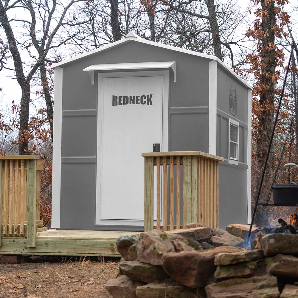 Redneck Hunting Cabin Platinum 7X8