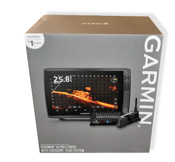 Garmin ECHOMAP ULTRA 2 10" LiveScope Plus Bundle