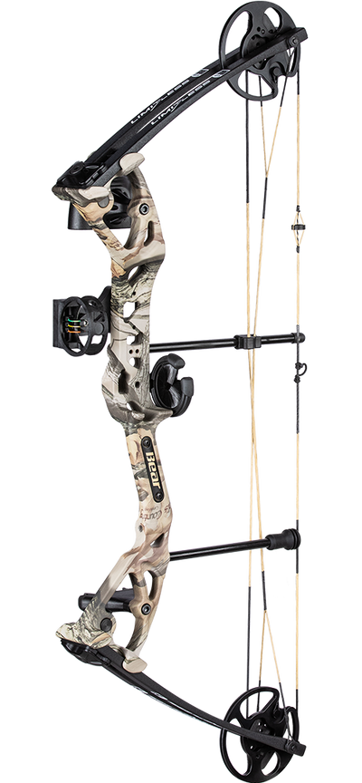 Bear Archery AV91A21075R Limitless Youth compound bow package 25-50 lbs camo