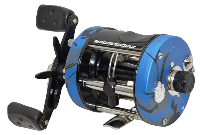 Abu Garcia Ambassadeur Pro Rocket Plus Blue Camo