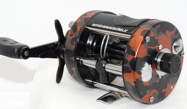 Abu Garcia Ambassadeur Pro Rocket Plus Red Camo