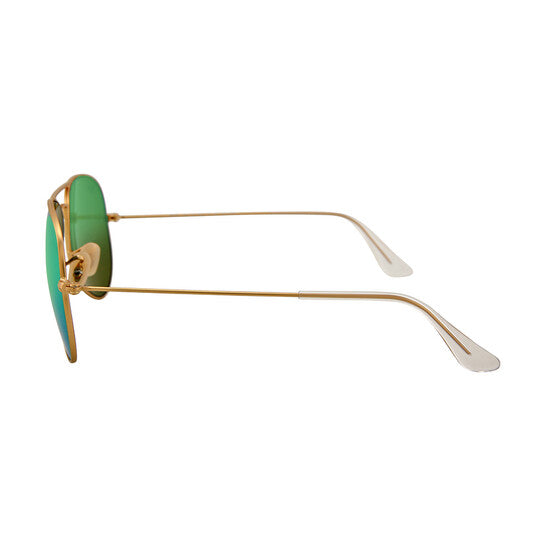 Ray-Ban AVIATOR Gold w/ GREEN MIRROR