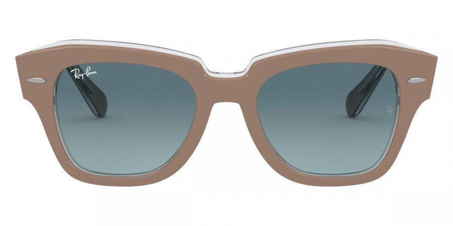 Ray-Ban STATE STREET Beige On Transparent