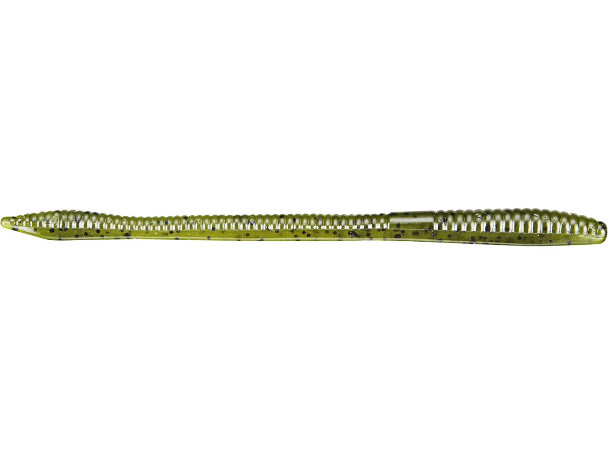 Zoom Trick Worm 6.5" soft plastic worm in Watermelon Seed