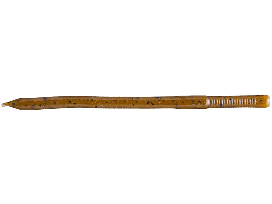 Zoom Swamp Crawler 5.5" soft plastic worm in Green Pumpkin