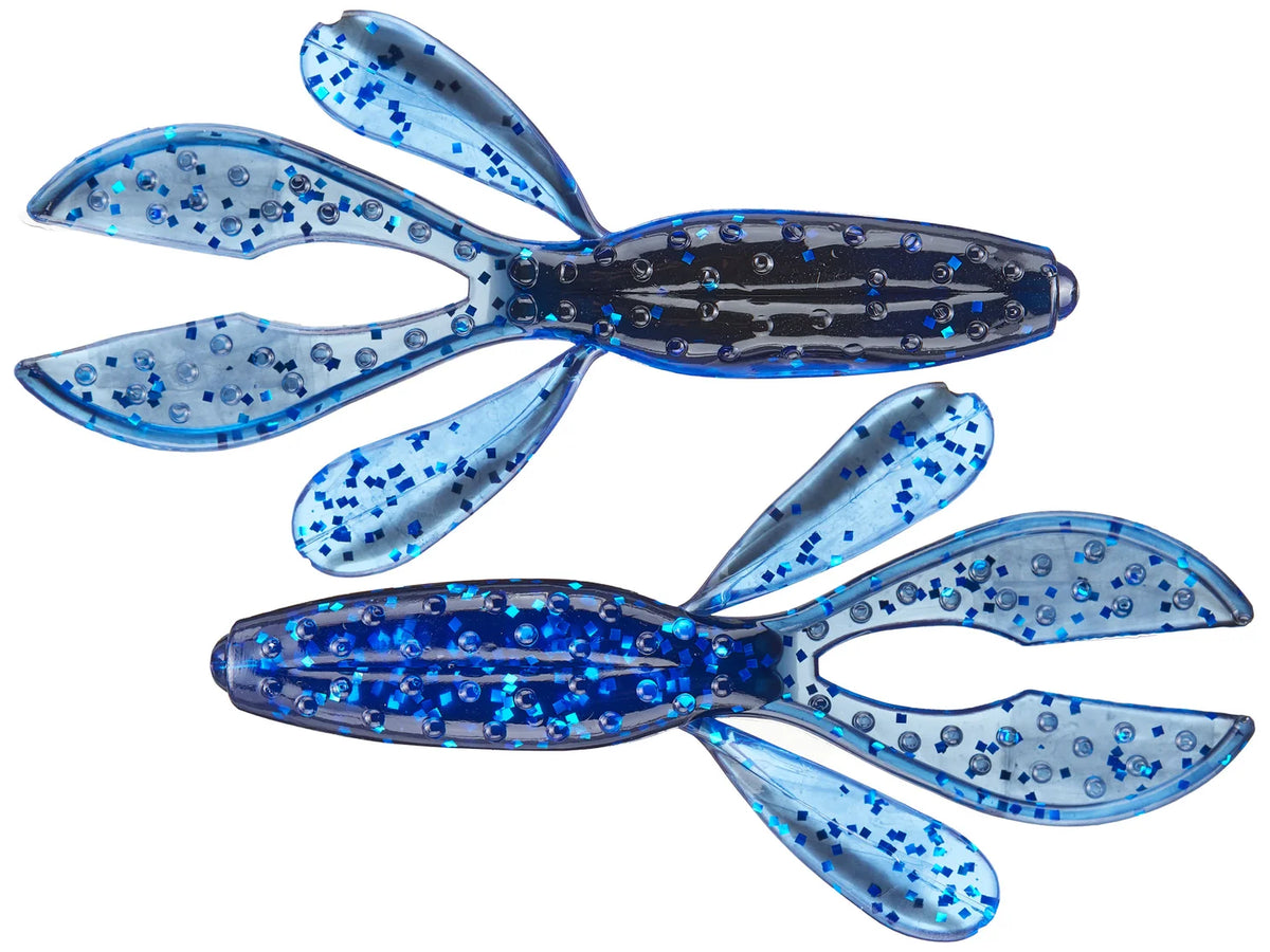 Zoom Z-Hog 4" soft plastic creature bait in Black Sapphire