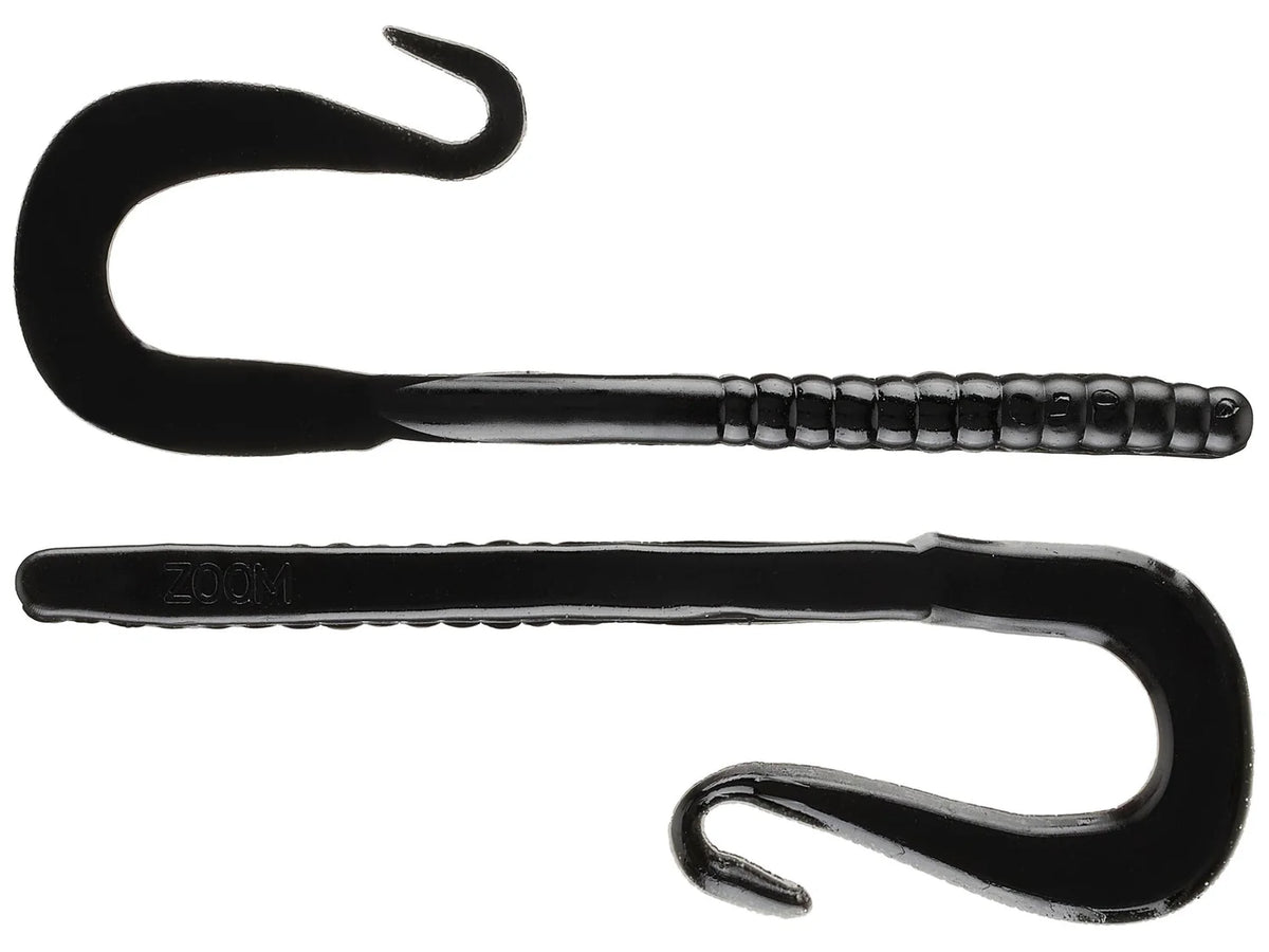 Zoom Mag II Worm 9" soft plastic worm in Black