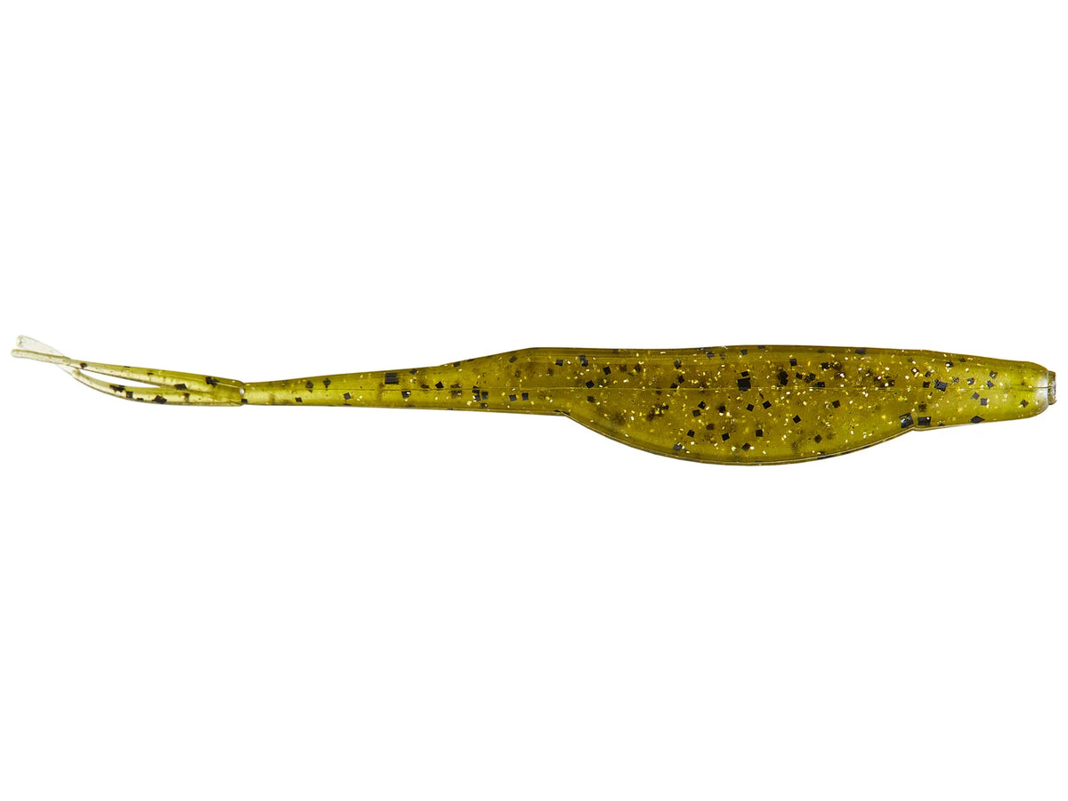 Zoom Super Fluke 5.25" soft plastic soft jerkbait in Watermelon Gold